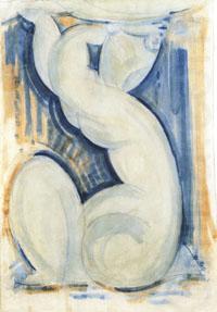 Caryatid, Amedeo Modigliani